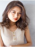 大人ウェーブ スタイル