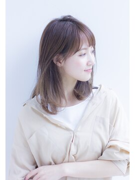 ラフ フロム ガーデン(Laf from GARDEN) 【寺尾拓巳】大人かわいい耳かけレイヤーひし形ミディアム