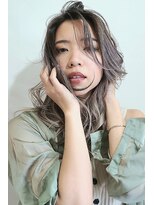 レセ 新松戸駅前店(Laissez)&nbsp;ハイライト×パープルグラデーションカラー【レセ新松戸駅前店】