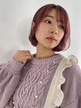 スティードトーキョー(Steed Tokyo) sheer pink × bob