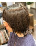 メンズロング.ウルフレイヤー.ツーブロックなし.Hommehair2櫻井