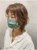 カジュアルウルフヘア