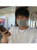 【Velis】2ヶ月前にかけたパーマを活かしたゆるカールのマッシュ