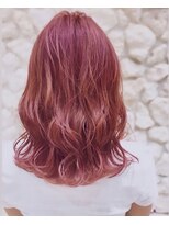 モアナ バイ ヘッドライト 沖縄豊見城店(Moana by HEADLIGHT)&nbsp;Moana【豊見城】#ケアブリーチ#ピンク#韓国ヘア#韓国風ヘア