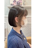 ロンド 銀座(Lond)&nbsp;【Lond 春日美月】垢抜け◎インナーカラー&ぱつっとボブ