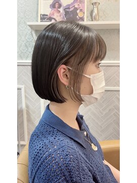 ロンド 銀座(Lond) 【Lond 春日美月】垢抜け◎インナーカラー&ぱつっとボブ
