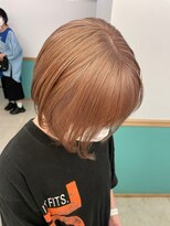 ゲーム 吉祥寺店(GAME)&nbsp;ダブルカラーオレンジベージュカラーケアブリーチ韓国ハイトーン