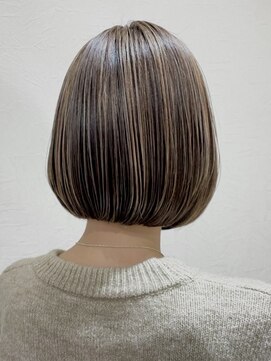 ジェービーヘア 稲毛(jb hair) 切りっぱなしボブ/エアリーロング/美髪/ピンクブラウン【稲毛】