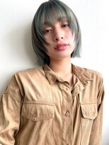 ガレージ バイ グリーン 原宿 表参道(Garage by green)&nbsp;【loki】ボブ×顔まわりレイヤー