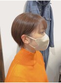襟詰ショートボブ