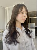お顔まわりレイヤーカット