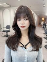 リッカ(LICCA) 【LICCA 伊崎優李】韓国ヘア/レイヤー/チョコレートブラウン