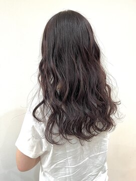 ヒビカ(HIBIKA) 大人ロング_ツヤヴァイオレットブラウン