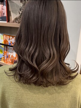 ユーフォリア 青山(Euphoria) 【ブリーチなしダブルカラー】つやまろベージュ