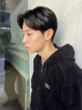 ミンクス 銀座店(MINX) メンズ刈り上げセンターパート