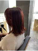 【髪質改善艶カラー】