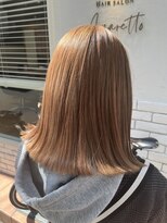 アマレット(Amaretto) 【ミルクティーベージュ×ダブルカラー】