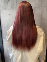 ヘア フラッグ 西葛西店(hair flag) 【ロング女子におすすめカラー】コーラルピンク