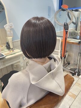 ロコ 門前仲町店(Loco by neolive) 韓国顔周り×ショートボブ/髪質改善カラー