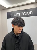 アウラ(AURA)&nbsp;波巻きパーマメンズパーマ波巻きスパイラルパーマ