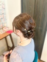 メゾンドミニョン(Maison de Mignon)&nbsp;シニヨンヘア