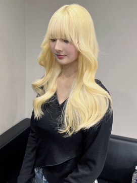 ベレーザ 渋谷(BELEZA) 11155ホワイトブロンドシルバーアッシュ韓国レイヤーカット