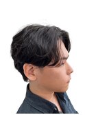 メンズ毛流れツイスパ