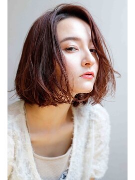 ロッソ ヘアアンドスパ 谷塚店(Rosso Hair&SPA) ワンレンボブ[Rosso谷塚店]