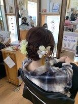 タクミ 美容院 庭瀬店(Takumi) 前撮りヘアセット