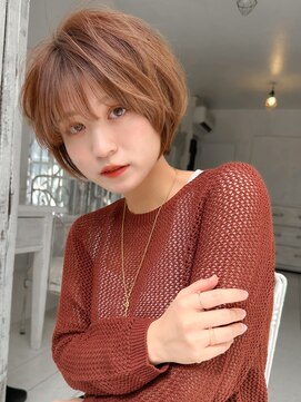 ロンド エスポワール 錦糸町(Lond espoir) □イメチェン外ハネボブ美髪ワイドバングレイヤーショート錦糸町