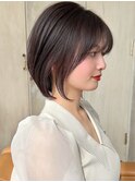 みねスタイル♪ 前下がり ひし形 ショートボブ 30代 40代 50代