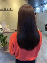 イーラヘアー(ERA HAIR)&nbsp;ナチュラルブラウン×ストレートロングヘア髪質改善20代30代40代