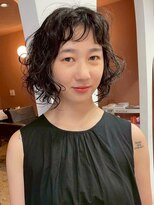 ムーン バイ ケンジ(moon by KENJE)&nbsp;【hishida】ボブ/くせ毛風ブリックパーマ