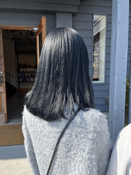 キチ(kici) ブルーブラック