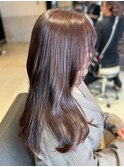 艶髪/レイヤーカット/シアーブラウン