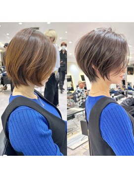 バンプ ギンザ(BUMP GINZA) 30代40代50代ショート白髪ぼかし銀座丸みくびれ井