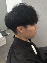 リオールバイニアウ(RE:ALL by Niau)&nbsp;メンズマッシュソフトツイストパーマスパイラルパーマ刈り上げ