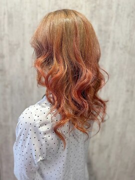 テトテ 門戸厄神店(tetote) 【tetote門戸厄神/村山】グラデーションカラー/オレンジ