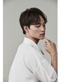 men's/顔周り/ニュアンスパーマ/黒染め/韓国/ダウンパーマ