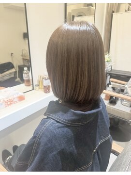 トリートメントで艶々