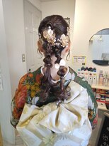 ヘア ケア ディエイチケー(HAIR CARE DHK) ツインポニーアレンジヘア