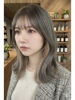 テーラヘアー 幕張本郷店(TELA HAIR)&nbsp;透明感抜群！イヤリングカラー！