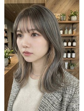 テーラヘアー 幕張本郷店(TELA HAIR) 透明感抜群！イヤリングカラー！
