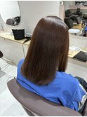 髪質改善×チョコレートブラウン