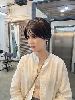 カノア(kanah)の写真/髪質や骨格,横顔のラインを見極め,大切にカット。「あなたらしさ」を重視して魅力を引き出す*【元町/三宮】