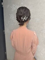 コトナ(kotona)&nbsp;【結婚式ヘアシニヨンヘアセット】ヘアアレンジハーフアップ渋谷