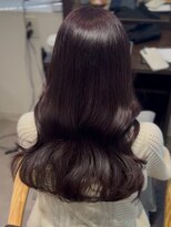 ユーフォリア 青山(Euphoria)&nbsp;ブリーチなしラベンダーピンク＊ 愛され艶髪カラー＊担当ami