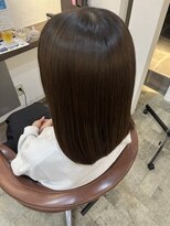 エイクス 津田沼(AQs) 着物ヘア/大人ガーリー/ダークアッシュ/似合わせカット/津田沼