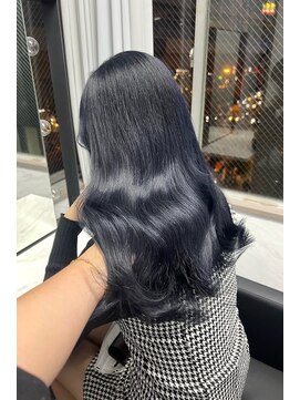 ランズ(LANDS) ブルーブラック ネイビーカラー【韓国ヘア 大阪 梅田】