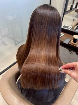 アース 東神奈川店(HAIR & MAKE EARTH) 朝ラクが続くプレミアムストレート【EARTH東神奈川店】